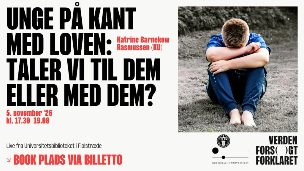 Unge på kant med loven: Taler vi til dem eller med dem?