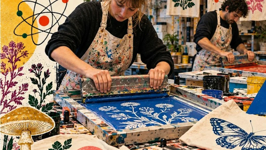 Kreativ genbrug med serigrafi